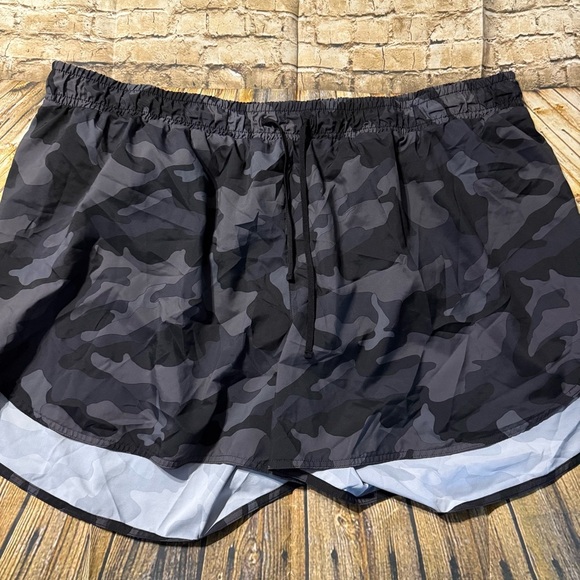 Lot Of 3 Old Navy Go Dry Active Shorts Drawstring Black Camo Brief Lined - Picture 5 of 11